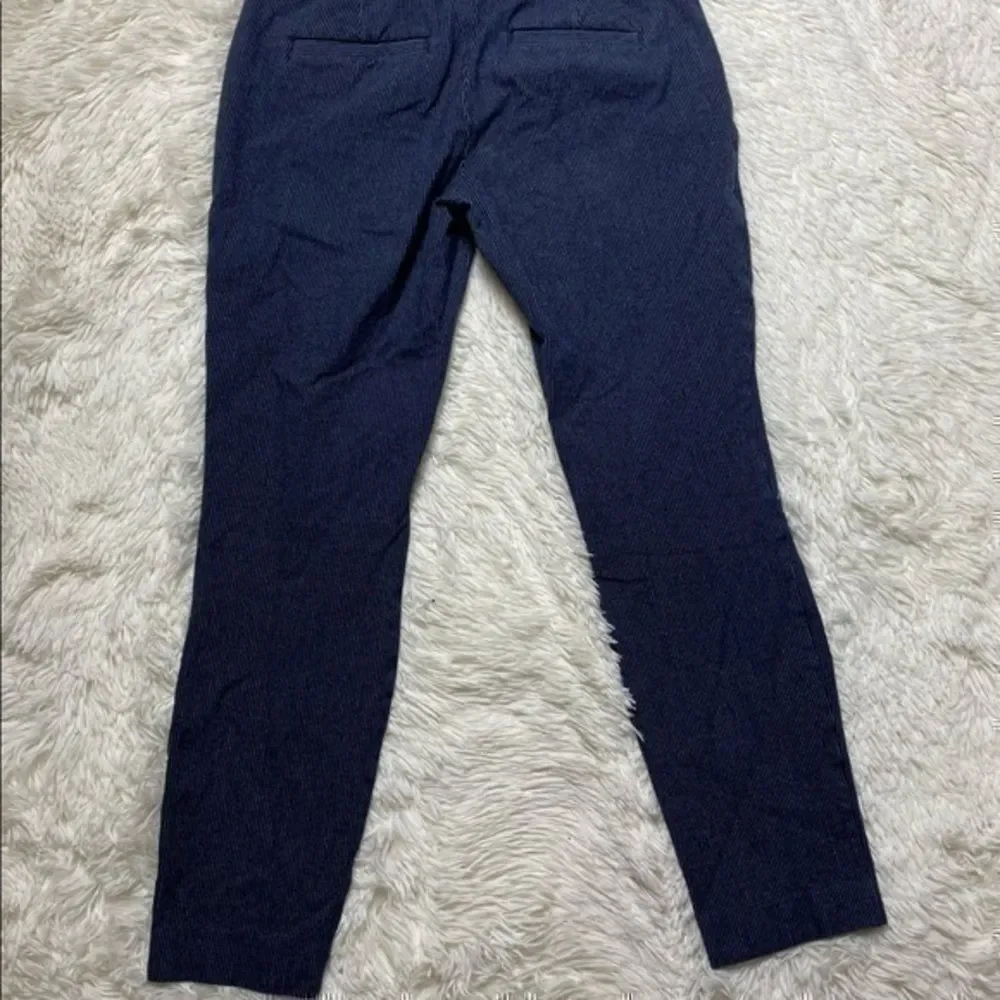 Women’s GAP pinstriped blue skinny ankle pants size 2 - Picture 7 of 9